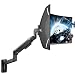 ARES WING 24-57" Monitor Wandhalterung für 1 Monitore bis 27 kg/arm,Schwarz