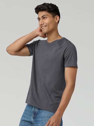 Image of XYXX Men's Pace Regular Fit Crew Neck 100% Combed Cotton Half Sleeve T-Shirt