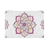 Taille adaptée : lot de 6 sets de table rectangulaires pour répondre à vos différents besoins dans votre cuisine et garantir une longue durée de vie. Dimensions de l'article : 30,5 x 45,7 x 0,1 cm