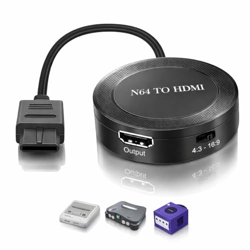 Amazon.co.jp: 【レトロを最新TVへ】N64/SFC/GC対応 HDMIコンバーター