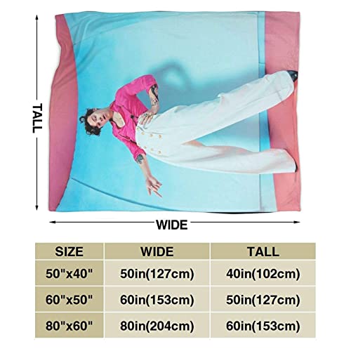 N a Harry Styles Coperta in pile morbida e soffice...