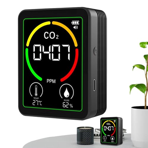 Moniteur de qualité de l'air intérieur avec capteur numérique de température et humidité