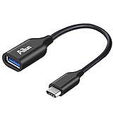 USB C to USB A 3.0 Adapter,USB A to USB C Adapter,Type-C to USB A,Thunderbolt 3 to USB 3.1 Female Adapter OTG Cable Compatible for MacBook Pro 2017/2016, Galaxy s10 s10 Plus S9/S8/Note8 & More[Black]