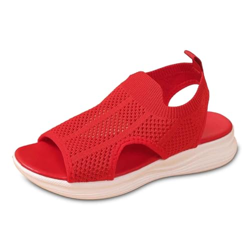 Basket bout ferme slip-on en cuir confortable pour piscine et ete