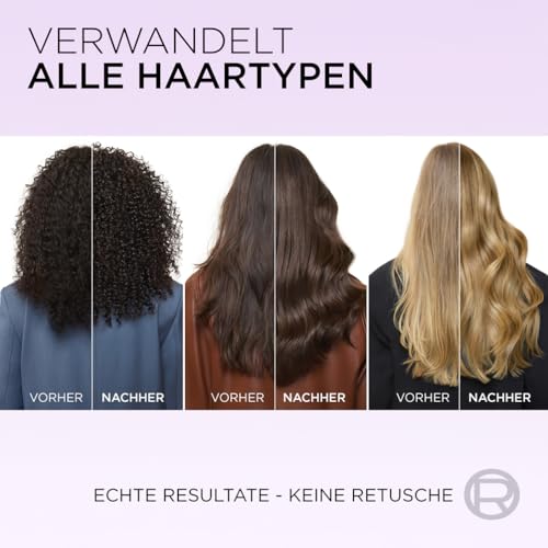 Foto von L'Oréal Paris Elvital Hydra Hyaluronic feuchtigkeitsspendendes XXXL Shampoo für glänzendes Haar, Hyaluron Shampoo für einen Feuchtigkeitsboost & Schutz, langanhaltende Feuchtigkeit und Pflege, 1000ml