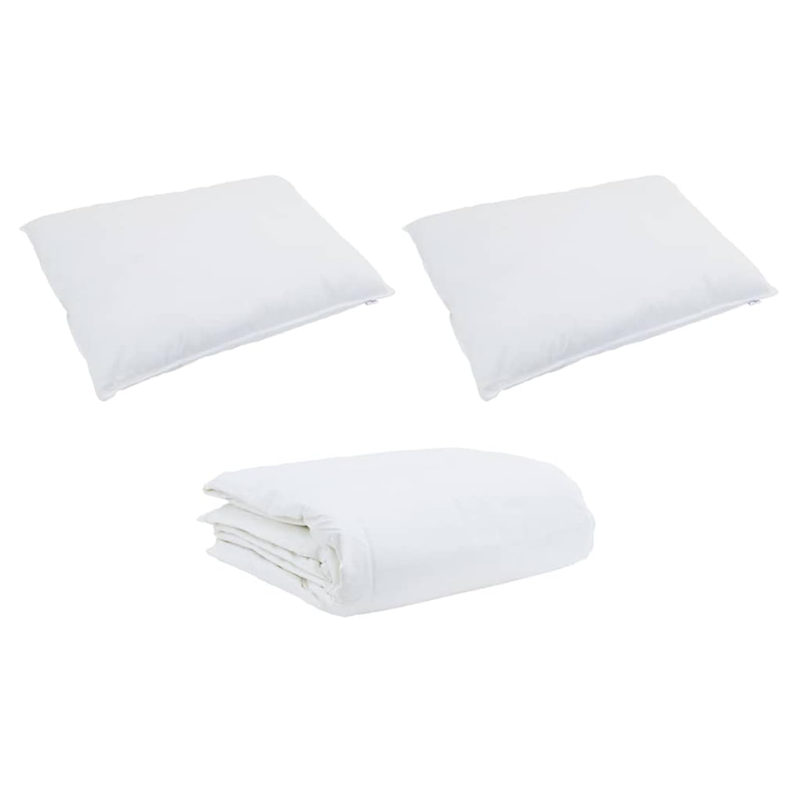 Gecheer Set di piumini 3 pezzi in cotone 100%, morbido e traspirante, per camera da letto, set letto estivo, biancheria da letto, copripiumino, lenzuola, coperta