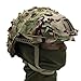 Tactical Fast Helmet Cover Laser Cutting 3D Helmet Cloth Cover Hunting Helmet Accessories(Semicircular MCTP)