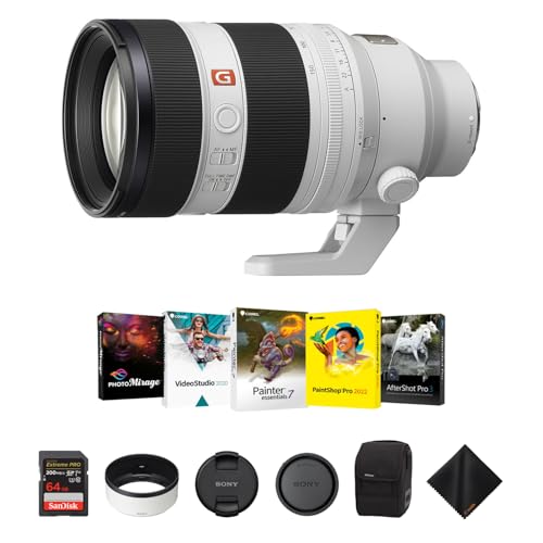 Sony FE 50-150mm f/2 GMaster�����Y Sony E�}�E���g�p - ���� Potrait �Y�[�������Y 64GB Extreme PRO UHS-I SDXC�������[�J�[�h Corel �\�t�g�E�F�A�L�b�g & �N���[�j���O�N���X�t��