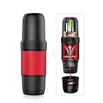 KELUNIS Portable Espresso Coffee Machine, 15Bar Pressure Hot And Cold Extraction Automatic Coffee Maker with Foaming Function, Capsule & Coffee Powder Compatible