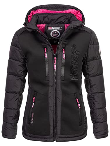 Geographical Norway Damen Winter Jacke Steppjacke Parka Geteppt Winterjacke,...
