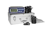 CHI-ENTERPRISE - Ion Cleanser DELUXE | Hydro-galvanisches Therapiegerät im Alu-Koffer | Elektrolyse-Gerät Komplett-Set für Fußbad | Hüftgurt mit Infrarot Wärme-Technik