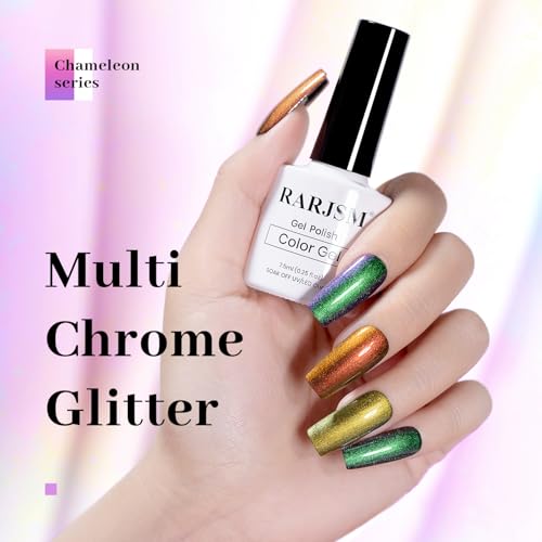 Set de Esmaltes de Gel Camaleón Multicromo 6 piezas miniatura 3