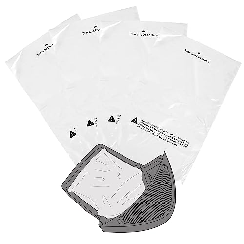120 Count Waste Drawer Liners Bags Compatible with All Litter Box Robot Models, 9-11 Gallons Litter Box Liners