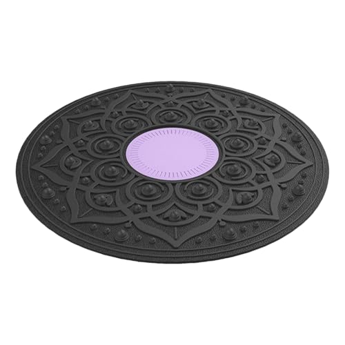 Nybhyjka Tabla de equilibrio Wobble para adultos - Tabla de estabilización para entrenamiento físico | Rotación multifunción 360° - Entrenamiento del núcleo y Mejora del equilibrio - Suministros