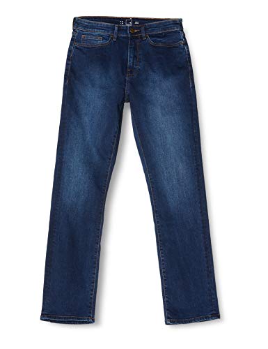 MERAKI Men's Stretch, (Mid Blue), W34 x L32