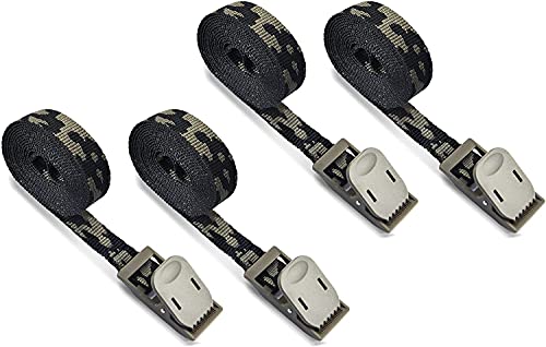 WingHome Wildlife Trail Camera Mounting Straps Hunting Camera Holder Strap 6Feets Durable Mounting Bracket Belt Nylon Fiber Straps (Camouflage 4PCS)