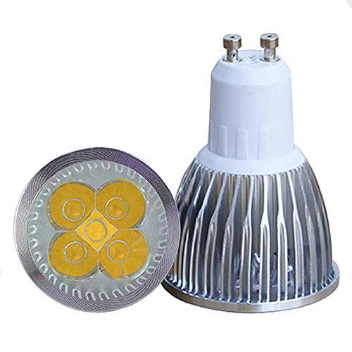 10 bombillas LED E27 220 V 110 V GU10 3 W 4 W 5 W AC85 – 265 V MR16 12 V Bombillas LED GU5.3 Iluminación para el hogar, 4w Green, Gu10