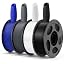 4*1kg pla （Black&White&Texture Grey&Blue）