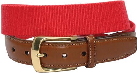 Torino 35MM European Ribbed Surcingle Red 36