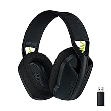 G435 is the first headset with LIGHTSPEED wireless and low latency Bluetooth connectivity, providing more freedom of play on PC, Mac, smartphones, PlayStation, Nintendo Switch/Switch 2 gaming devices Lightweight: With a lightweight construction, this...
