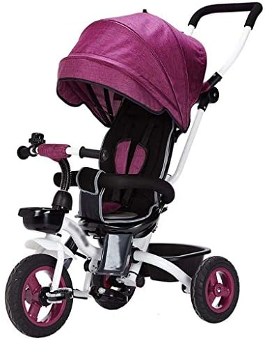 ZYF Tricycle Kids Trike Baby Strollers, Strollers, Baby Tricycles, Folding Bikes 1-3 Years Old (Color : #2)