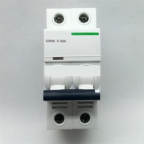 Disjoncteur MCB iC65N 2P D50A pour éviter les coupures au démarrage du moteur