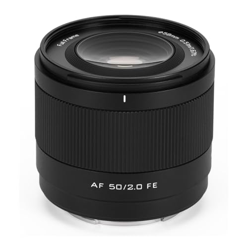 VILTROX Lente AF de 50 mm F2 E de marco completo para cámaras E-Mount, lente de apertura grande para Sony a7RV ZVE1 a7CR a7CII A7SIII A7II A7RII a7 a7R a9 A1 FX3 a6300 a6400 a6500 a6600 Z. V-E10 FX30 - imagen 2
