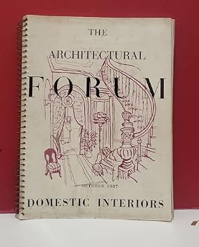 Paperback The Architectural Forum: Domestic Interiors (October 1937) [Unknown] Book