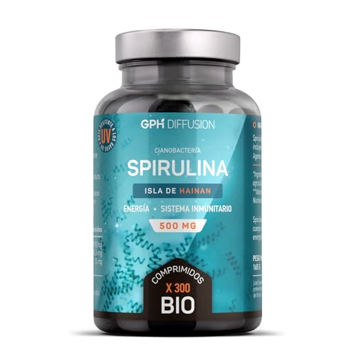 Spirulina orgánica 500mg - 300 comprimidos