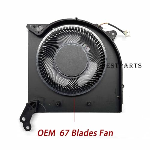 Image of New CPU+GPU Fan for Legion 5-15ACH6A (82NW), for Legion 5-15ACH6H (82JU)