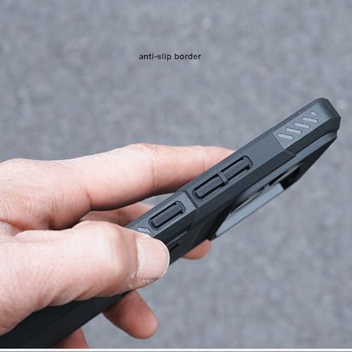 Fat Bear Capa protetora durável resistente à prova de choque para Xiaomi K70 PRO / K70 / Poco F6 Pro (para K70) preta