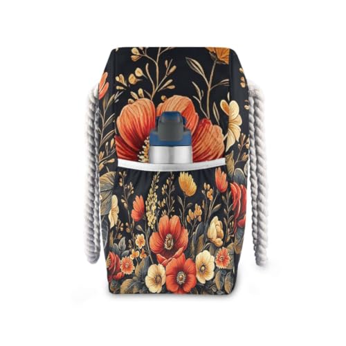 Sac en toile résistant à l'eau grand format pour femme