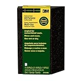 3M Detail Area and Angled Sanding Sponge, Medium, 4.875-Inch by 2.875-Inch by 1-Inch