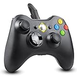 xbox 360 controller driver windows 10 🎮【Ampiamente Compatibile】Controller 360 cablato BeaSaf compatibile con Microsoft Xbox 360 e Slim/PC (Windows 10/8.1/8/7 [È necessario un adattatore per connettersi al PC] ) Nota: non per Xbox One