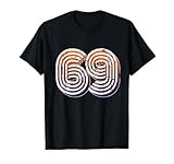 born in 1969 49th uomo donna t shirt vintage retro anni '60 regalo maglietta