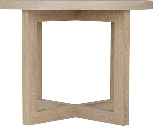 Seconique Cambourne Stowaway Dining Set in Sonoma Oak Effect Veneer/Brown Linen Fleck - Image 4