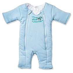 Baby Merlin’s Magic Sleepsuit – 100% Cotton Baby Transition Swaddle – Baby Sleep Suit – Blue – 3-6 Months Baby Merlin’s Magic Sleepsuit – 100% Cotton Baby Transition Swaddle – Baby Sleep Suit – Blue – 3-6 Months