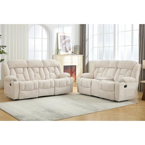 Comfortable ANJ Manual Recliner Sofa Set