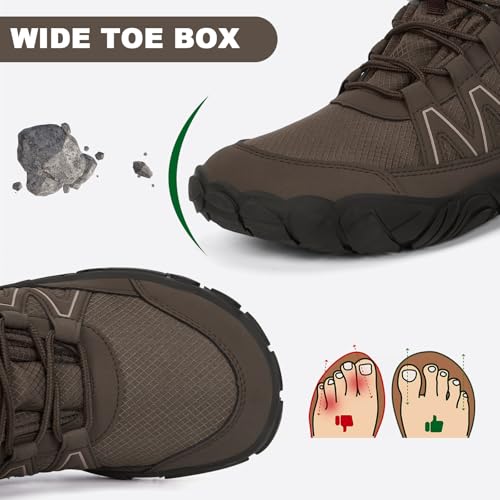 Image of Women's Waterproof Hiking Boots Anti Slip Ankle Boots Outdoor