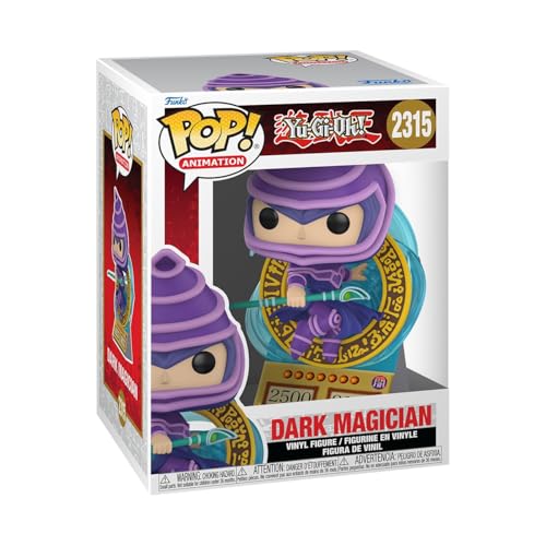 Funko POP! Premium: Yu-Gi-Oh! - Dark Magician - Card - Collectable Vinyl Figure - Gift Idea - Official Merchandise - Toys For Kids & Adults - Model Figure for Collectors and Display