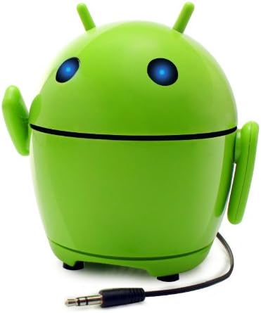 GOgroove PALBOT Mini Lautsprecher / Nachtlicht für Kinder, für Smartphones von Apple & Android, PC's, Laptops & Tablets, Grün