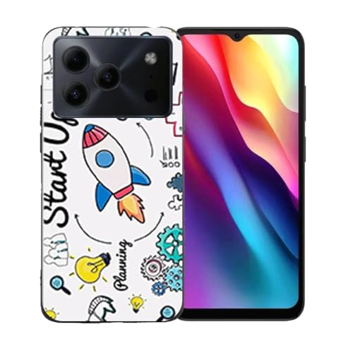 FZZSZS Kp Doogee Note 56x p̃Jo[ A\tgVR[TPU\tgP[Xop[VFv~AیP[XJo[ p Kp Doogee Note 56x (6.56") - LLM36