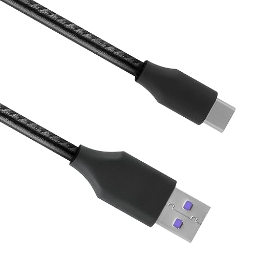 Image of GEEKRIA USB Earbuds Short Charger Cable Compatible with Bose Ultra Open, Earbuds II, Sleepbuds II, USB-C to USB-C Replacement Power Charging Cord (1ft / 30cm 2Pack)