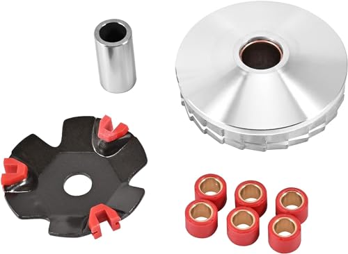 Hochleistungs-Variomatik Variator mit 6,5 Gramm Kupferrollengewichten für chinesische Motorroller Moped ATV Go Kart Taotao GY6 50cc 80cc 1P39QMB 1P47QMD (GY6 50/80)