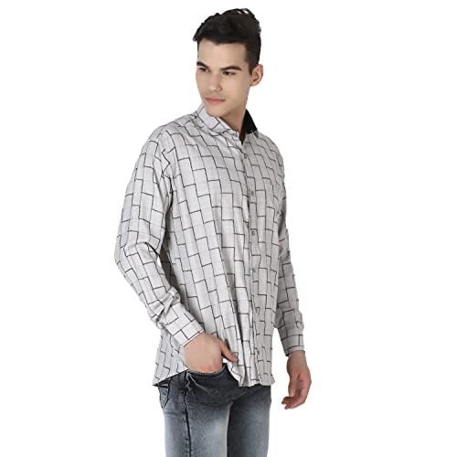 Image of DHRUVI TRENDZ Regular Fit Men's Shirt