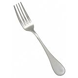Winco 0037-05 Venice 18/8 S/S Dinner Fork - 3 Dozen (36 Pieces)