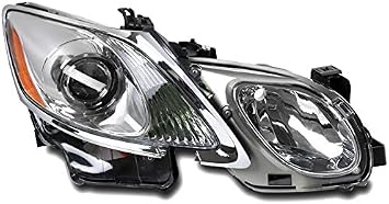 For 2006-2011 Lexus GS Series Chrome Projector Headlight Headlamp Passenger Side