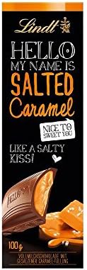 Lindt Hello Salted Caramel Bar, 100g