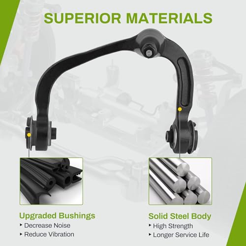 image for AUTOSAVER88 Front Upper Control Arm Kit Compatible with 2006-2008 Linc