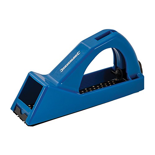 Silverline 351498 Rabot-lime compact moulé 140 x 43 mm